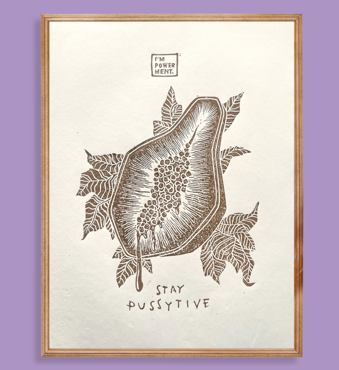 PUSSYTIVE - Wall Art